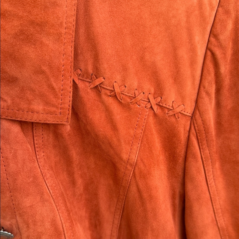Double D Ranch Rust Suede Blazer - image 4